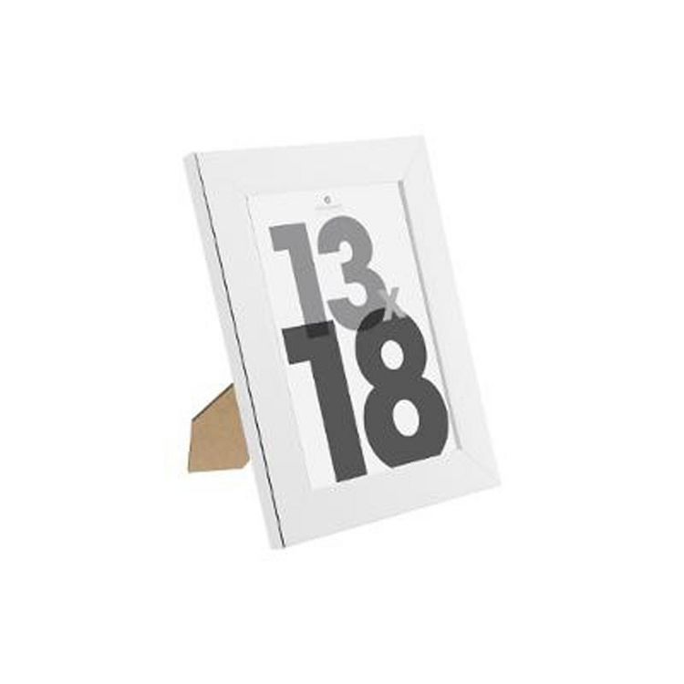 Remise ???? Cadre Photo Classique 13x18cm Blanc ???? 3 Remise ???? Cadre Photo Classique 13x18cm Blanc ????