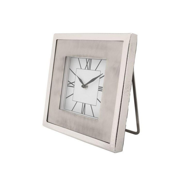 Vente flash ???? Paris Prix Horloge à Poser à Quartz Moments 22cm Argent ???? 3 Vente flash ???? Paris Prix Horloge à Poser à Quartz Moments 22cm Argent ????