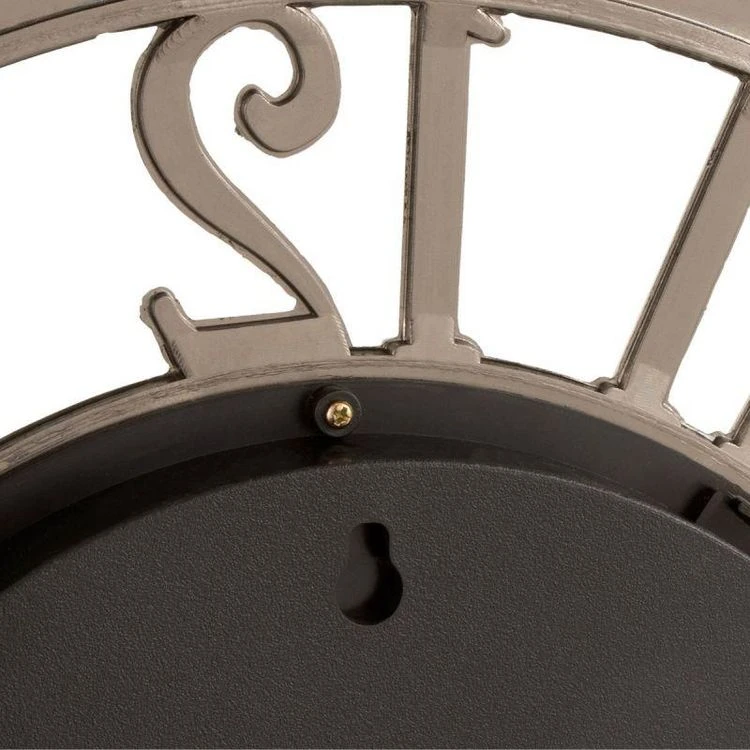 Promo 👏 Paris Prix Horloge Murale Vintage Mécanisme 53cm Argent 🥰 5 Promo 👏 Paris Prix Horloge Murale Vintage Mécanisme 53cm Argent 🥰 – Image 3