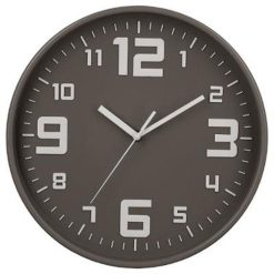 Le moins cher ???? Pendule Silence 30cm Gris â