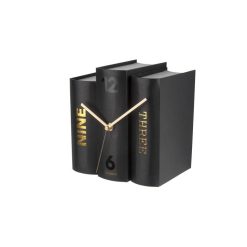 Sortie ???? Karlsson Horloge à Poser Trompe-l'œil Books - Noir ???? 7 Sortie ???? Karlsson Horloge à Poser Trompe-l'œil Books - Noir ???? -ATMOSPHERA Shop unnamed file 3788