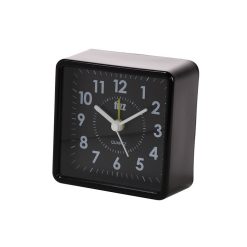 Budget ???? Fizz Fizz Réveil Moyen Carré Noir Cadran Noir ????