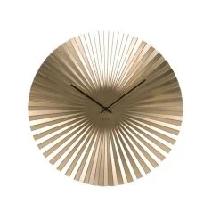 Meilleure vente 🌟 Karlsson Horloge Design Métal Sensu XL - Diam. 50 Cm - Doré 🥰