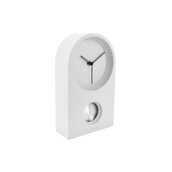 Top 10 ???? Karlsson Pendule Design Rétro Caout - H. 25 Cm - Blanc ????