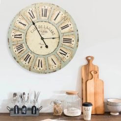 Sortie ???? VIDAXL Horloge Murale Multicolore 60 Cm MDF ????