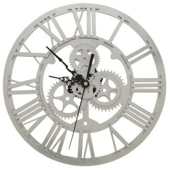 Meilleur prix 😉 VIDAXL Horloge Murale Argente 30 Cm Acrylique 👏 -ATMOSPHERA Shop unnamed file 3892