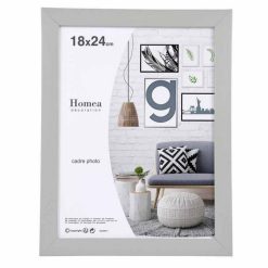 Le moins cher ???? Paris Prix Cadre Photo Déco Pep's 18x24cm Gris ❤️