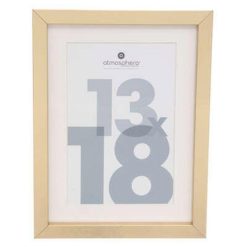 Grosses soldes ✨ Cadre Photo En Verre Manu 13x18cm Or ????