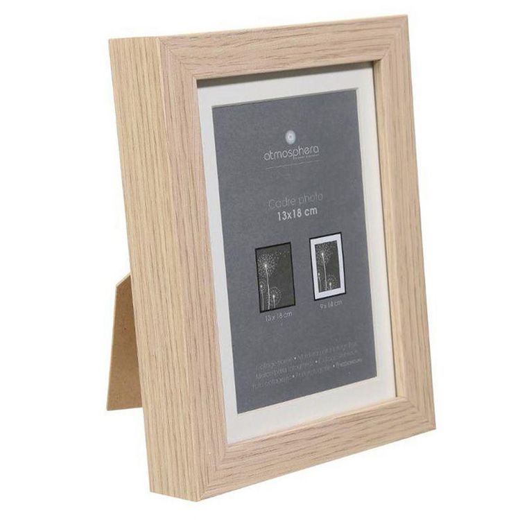 Cadre Photo Déco Eva 13x18cm Naturel Tout neuf ???? Cadre Photo Déco Eva 13x18cm Naturel ???? -ATMOSPHERA Shop unnamed file 408