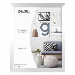 Tout neuf ???? Paris Prix Cadre Photo Déco Loft 24x30cm Argent ✨