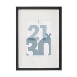 Acheter ???? Cadre Photo En Verre Manu 21x30cm Noir ⭐