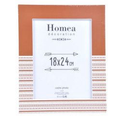 Bon marché ⌛ Paris Prix Cadre Photo Ethnic Folk 18x24cm Terracotta ????