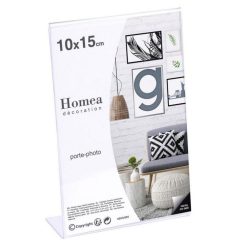 Promo ???? Paris Prix Chevalet Porte-Photo Display 10x15cm Transparent ????