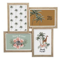 Remise ⌛ Pêle-Mêle 4 Photos Déco Judy 31cm Naturel ????