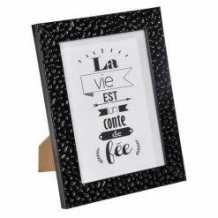 Acheter ⭐ Paris Prix Cadre Photo Déco Goutte D'Eau 13x18cm Noir 😉