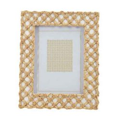 Budget ???? Paris Prix Cadre Photo Déco Ibiza 16x21cm Naturel ????