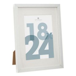 Bon marché ⭐ Cadre Photo En Verre Manu 18x24cm Blanc ????