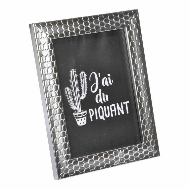 Paris Prix Cadre Photo Déco Nid d'Abeilles 24x30cm Argent Tout neuf ???? Paris Prix Cadre Photo Déco Nid D'Abeilles 24x30cm Argent ✔️ -ATMOSPHERA Shop unnamed file 693