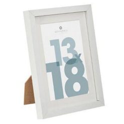 Le moins cher ⭐ Cadre Photo En Verre Manu 13x18cm Blanc ⌛