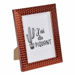 Acheter 😀 Paris Prix Cadre Photo Déco Nid D'Abeilles 13x18cm Cuivre 😉