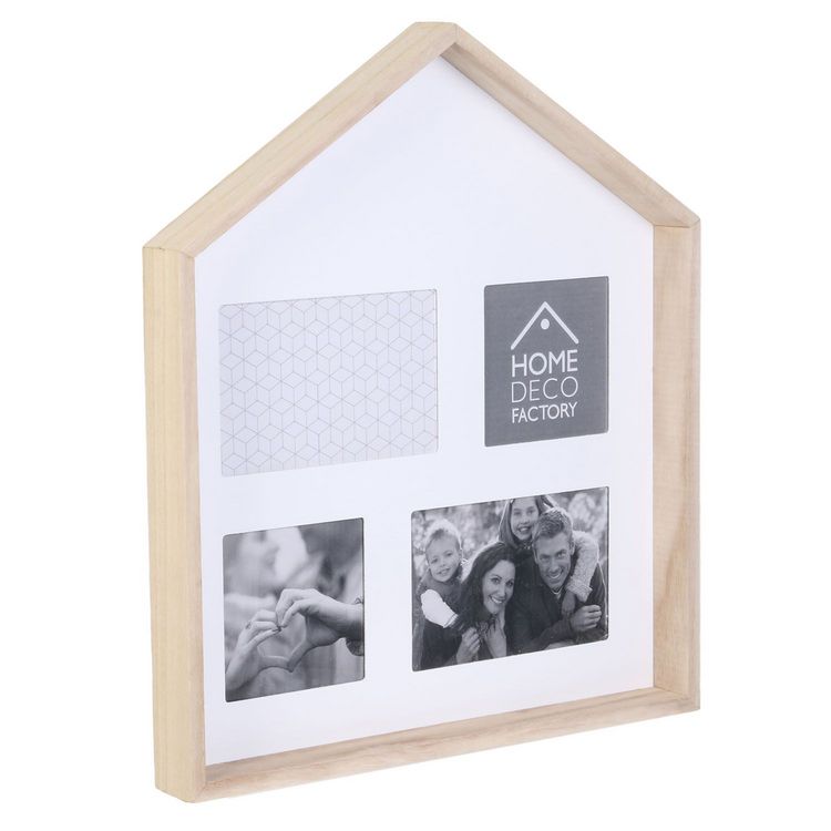 The Home Deco Factory Pêle-mêle design bois Maison - 4 Photos - Marron Nouveau ???? The Home Deco Factory Pêle-mêle Design Bois Maison - 4 Photos - Marron ???? -ATMOSPHERA Shop unnamed file 76