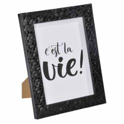 Coupon ???? Paris Prix Cadre Photo DĂ©co MartelĂ© 13x18cm Noir â€ïž