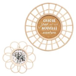 De gros ✔️ ATMOSPHERA Lot De 2 Cadres Rotin ✨