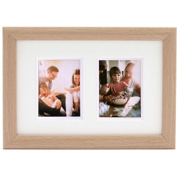 Remise ???? FUJIFILM Cadre Photo Instax Twin Mount Mini Frame Bois ???? 3 Remise ???? FUJIFILM Cadre Photo Instax Twin Mount Mini Frame Bois ????