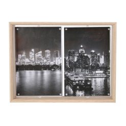 Le moins cher ???? The Home Deco Factory Cadre Photo Rotatif En Bois City - 2 Photos - Marron ⭐ -ATMOSPHERA Shop unnamed file 802