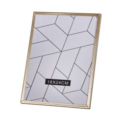 Tout neuf ???? DIVERS Cadre Photo Design Gold Home - L. 18 X L. 24 Cm - Doré ????