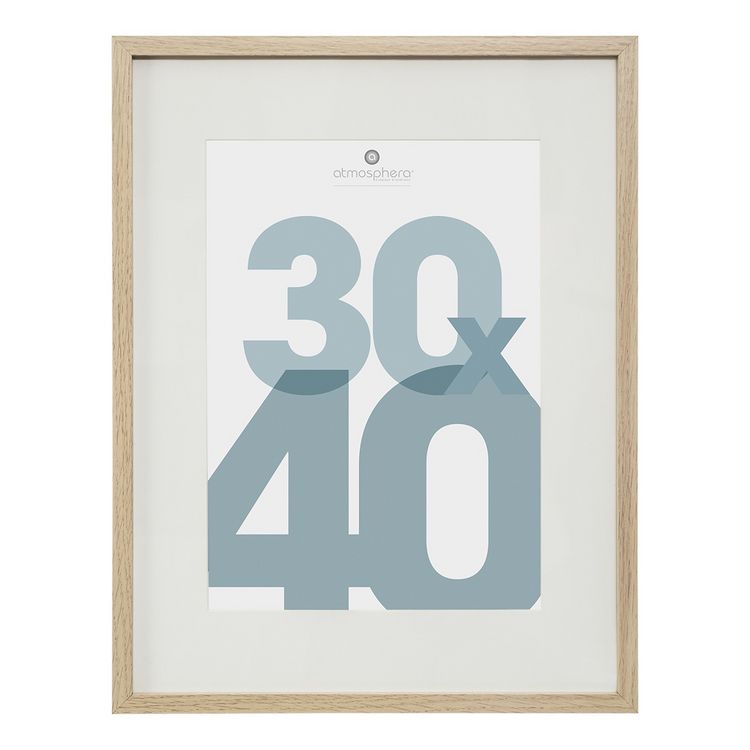 ATMOSPHERA Cadre photo Manu naturel 30x40 cm Vente flash ???? ATMOSPHERA Cadre Photo Manu Naturel 30x40 Cm ???? -ATMOSPHERA Shop unnamed file 838