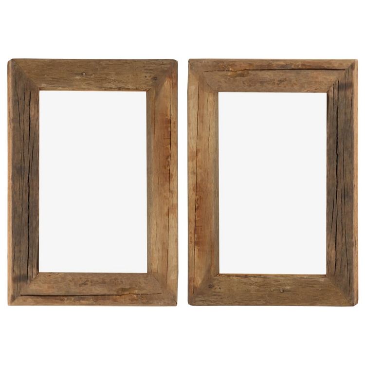 VIDAXL Cadres photo 2 pcs 30x40cm Bois de recuperation solide et verre Sortie ???? VIDAXL Cadres Photo 2 Pcs 30x40cm Bois De Recuperation Solide Et Verre ???? -ATMOSPHERA Shop unnamed file 858