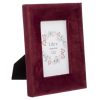 Le moins cher ???? ATMOSPHERA Cadre Photo En Velours Poésie - L. 10 X L. 15 Cm - Rose Foncé ???? -ATMOSPHERA Shop unnamed file 877
