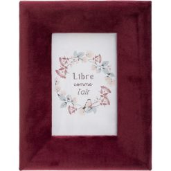 Le moins cher ???? ATMOSPHERA Cadre Photo En Velours Poésie - L. 10 X L. 15 Cm - Rose Foncé ???? 3 Le moins cher ???? ATMOSPHERA Cadre Photo En Velours Poésie - L. 10 X L. 15 Cm - Rose Foncé ???? -ATMOSPHERA Shop unnamed file 878