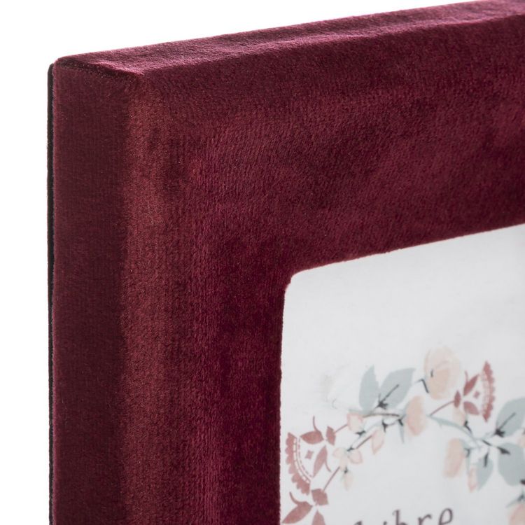 ATMOSPHERA Cadre photo en velours Poésie - L. 10 x l. 15 cm - Rose foncé Le moins cher ???? ATMOSPHERA Cadre Photo En Velours Poésie - L. 10 X L. 15 Cm - Rose Foncé ???? -ATMOSPHERA Shop unnamed file 879