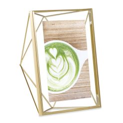 Budget ???? Cadre Photo En Métal Doré 23x18cm Prisma Umbra ✨