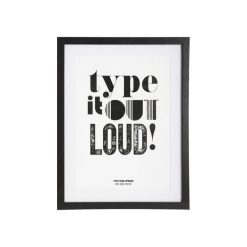 Acheter ???? BOIS DESSUS BOIS DESSOUS Cadre Photo 'type It Out' ❤️