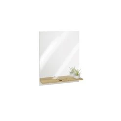 Grosses soldes 🎁 Miroir Mural Avec Tablette Bois L54cm BELEM 🎁