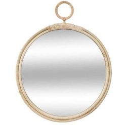 Top 10 ???? Miroir Mural Rond En Rotin Kailua 38cm Naturel ✔️