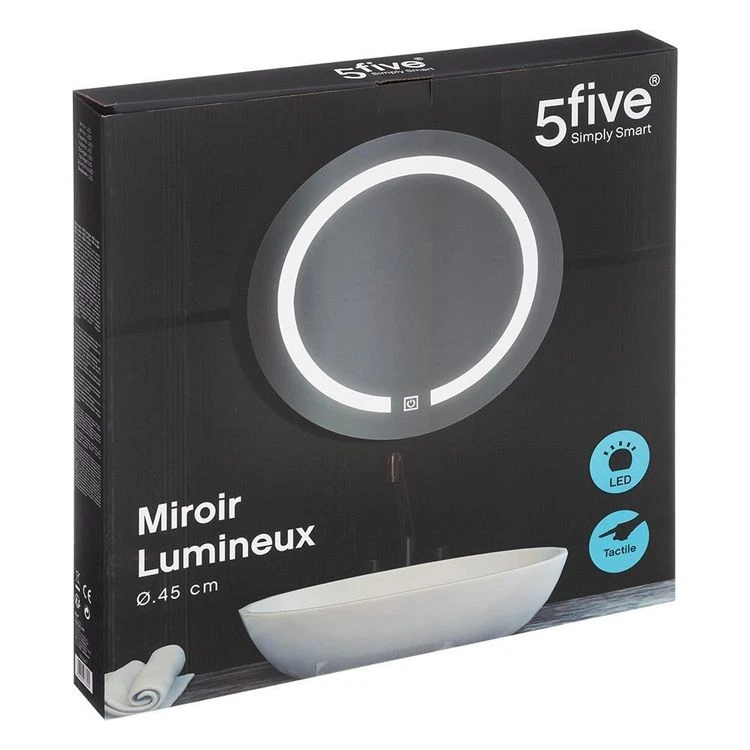Les meilleures critiques de ⌛ ATMOSPHERA Miroir Lumineux LED Rond Tactile 🎁 4 Les meilleures critiques de ⌛ ATMOSPHERA Miroir Lumineux LED Rond Tactile 🎁 – Image 2