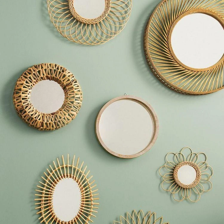 Offres đ„ Miroir DĂ©co En Rotin Fleur 38cm Naturel đ 4 Offres đ„ Miroir DĂ©co En Rotin Fleur 38cm Naturel đ â Image 2