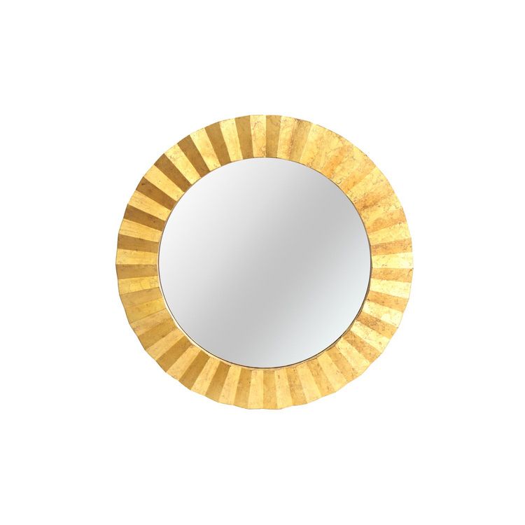 HEART OF THE HOME Miroir rond en métal design Flora - Diam. 80 cm - Doré Tout neuf ???? HEART OF THE HOME Miroir Rond En Métal Design Flora - Diam. 80 Cm - Doré ⌛ -ATMOSPHERA Shop unnamed file 948