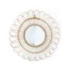 Nouveau 🧨 HEART OF THE HOME Miroir En Bambou Rattan - Diam. 51 Cm - Fleur ✨ -ATMOSPHERA Shop unnamed file 950