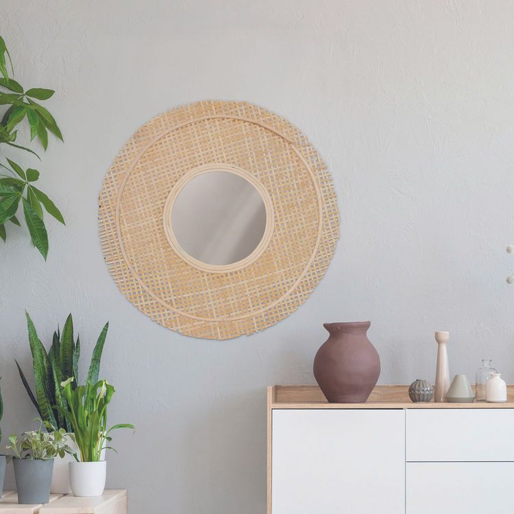 The Home Deco Factory Miroir rond mural en cannage Home - Diam. 49 cm - Beige Sortie ???? The Home Deco Factory Miroir Rond Mural En Cannage Home - Diam. 49 Cm - Beige ???? -ATMOSPHERA Shop unnamed file 964