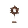 Acheter ???? HEART OF THE HOME Miroir En Bois Ethnique Kaya - L. 27 X H. 46 Cm - Marron ????