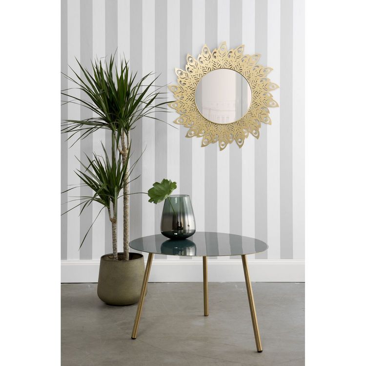 PRESENT TIME Miroir en métal filaire Plume - Diam. 60 cm - Doré Bon marché ???? PRESENT TIME Miroir En Métal Filaire Plume - Diam. 60 Cm - Doré ✔️ -ATMOSPHERA Shop unnamed file 967