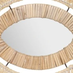 Meilleure affaire ❤️ ATMOSPHERA Miroir Raphia Tropi 43x29 😀 -ATMOSPHERA Shop unnamed file 973