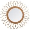 Vente flash ???? Miroir En Rotin Pointe 50cm Beige ⭐ -ATMOSPHERA Shop unnamed file 980
